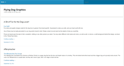 Desktop Screenshot of flyingdoggraphics.com