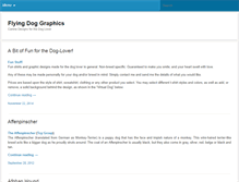 Tablet Screenshot of flyingdoggraphics.com